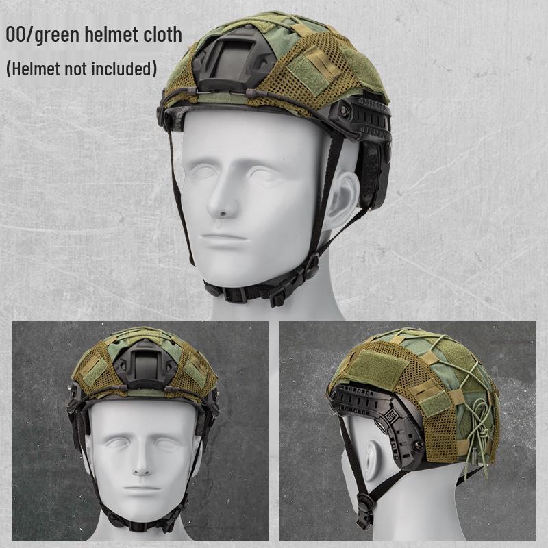 Zlangsports FAST Elastic Camouflage Helmet Cover - Tactical Helmet Modification Accessory