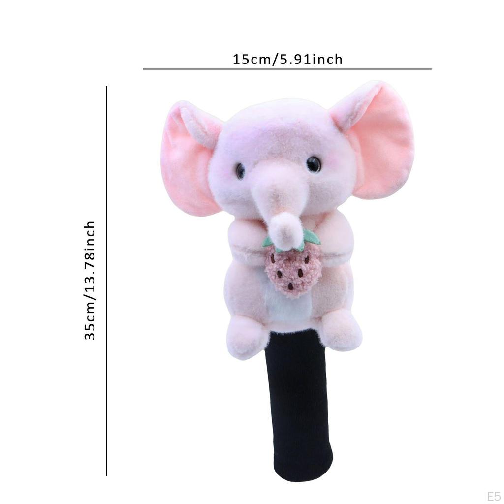 Wood Golf Club Headcover Head Cover Soft Accessories Cartoon Adorable Protection Sleeve