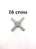 6 8 10 12 mm 1/4 3/8 1/2 3/4 Inch Auto Weld  Cross 4 Ways Pipe Fitting 316L Stainless Steel BA Grade