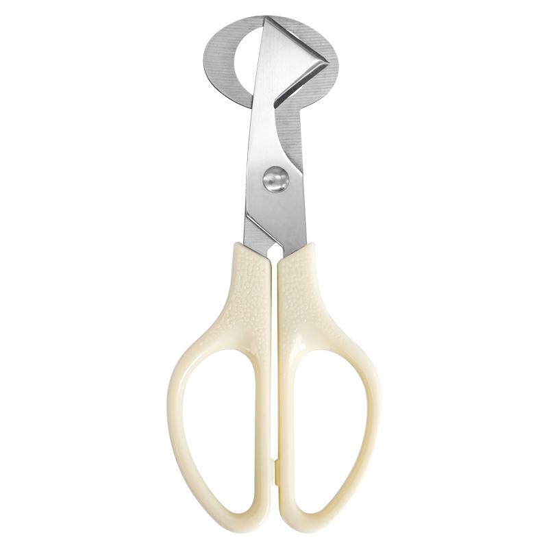 1Pcs Quail Egg Shell Scissors Rust Resistant Durable Cigar Cutters Multifunction Kitchen Tools Stainless Steel Blade