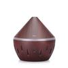USB Wood Grain Mini Humidifier with Colorful Night Light