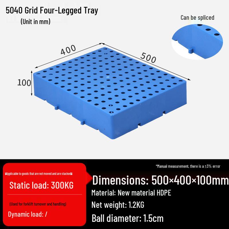 Moisture-proof Snap-together Pallet Mat for Warehouse Logistics