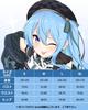 Hosimati Suisei Cosplay Costume with Adult School Stage Outfit Suisei Cosplay with Size [Excellent Quality] Wig, VTuber, Costume, Festival, Event,