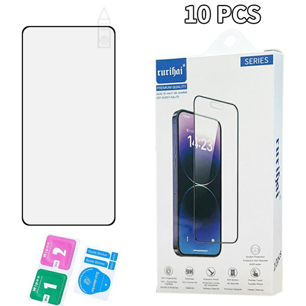RURIHAI 10Pcs For Asus ROG Phone 9 5G High Aluminium-Silicon Glass Film 0.26mm 2.5D Screen Protector