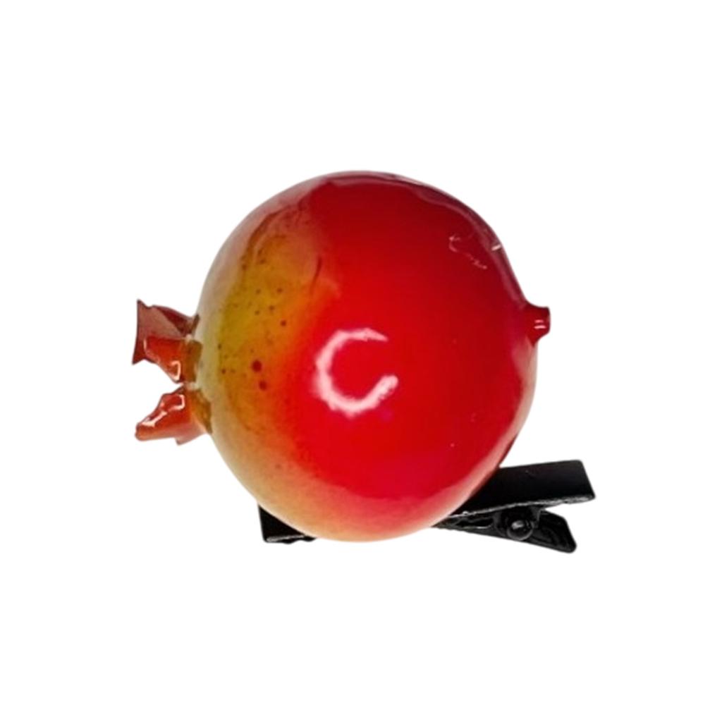 Lifelike Fruit And Vegetable Hair Clips Resin Hairpin Hairpieces Practical Fashion Accessories For Women And Children