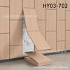3D Wood Grain Wall Sticker With Groove Design Self-Adhesive Waterproof Decor Rental Apartment Living Room Bedroom