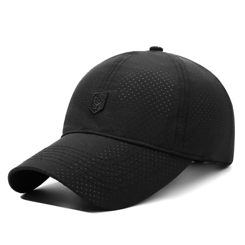 Summer Embroidered Letter Baseball Cap Quick-Drying Hat Men Outdoor Breathable Sunshade Hat