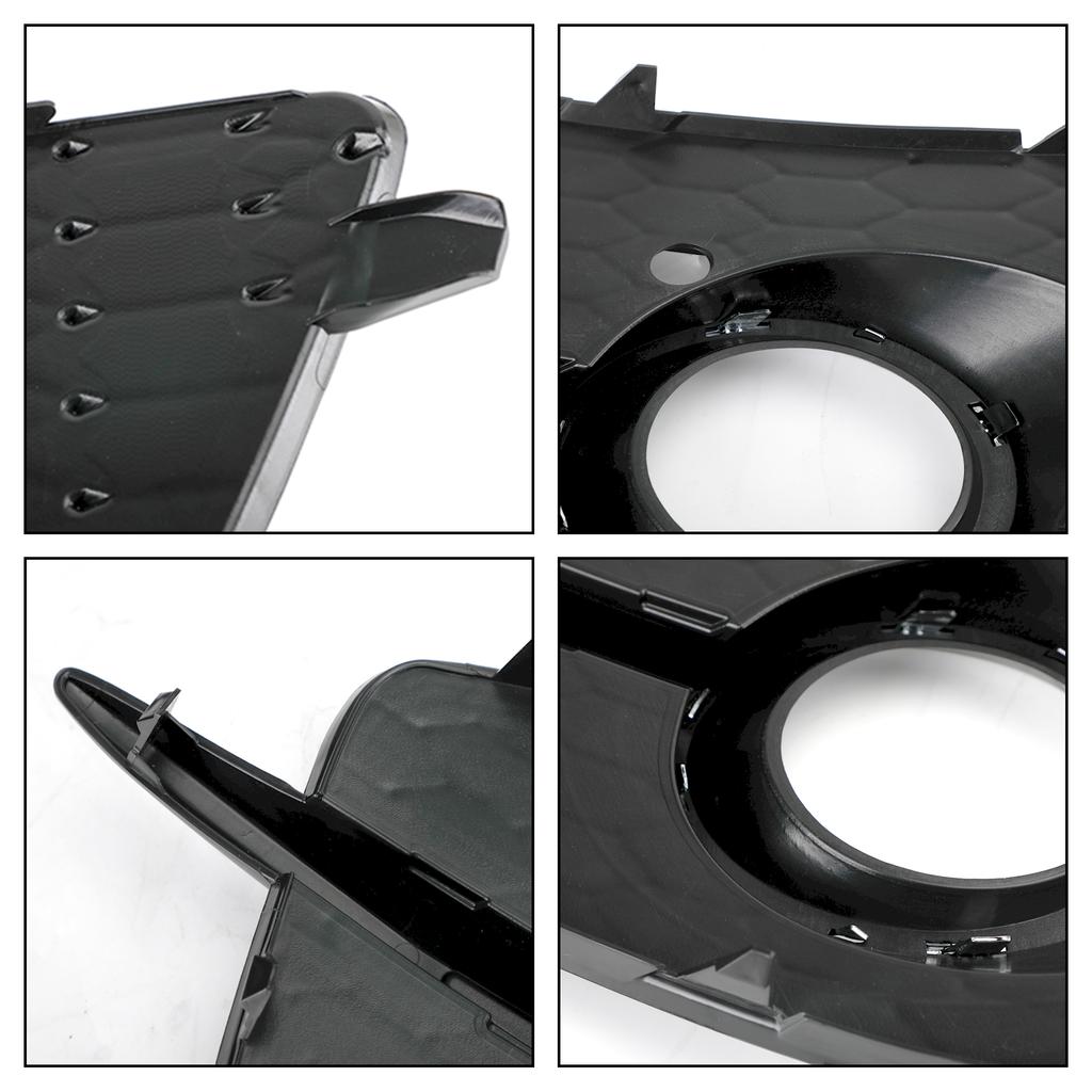 2 STÜCK Stoßstange Nebelscheinwerfer Grill 8U0807681DSP9 Passend für Q3 S-Line 2012-2014