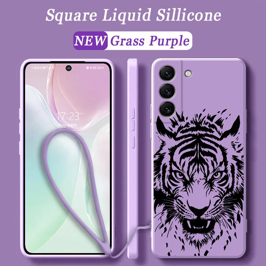 Tiger Cool Case for Samsung Galaxy A22 A52 A11 A12 A15 A16 A51 A13 A14 A35 A34 A36 A26 A24 Phone Cover