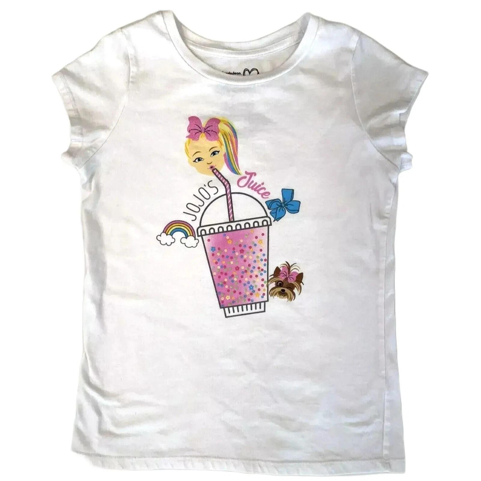 JoJo Siwa s Jojo s Juice White Big Girls T-Shirt NWT XXXL