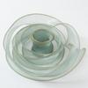 10yards Organza Ribbon Golden Wave Wired Ribbon Gift Bouquet Packaging,Handicrafts,Christmas Birthday Wedding Party Decoration