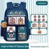 Capibara Schoolbag: Large Capacity, Lightweight Backpack for Grades 1-6, Ideal for Boys and Girls