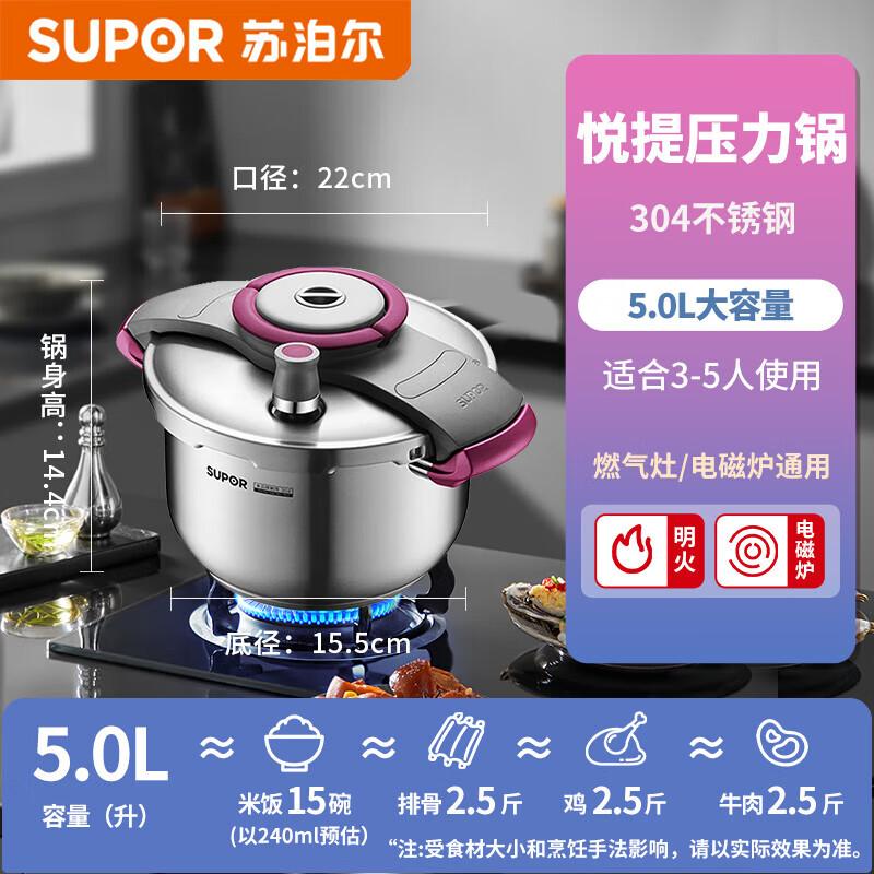 

Скороварка SUPOR из нержавеющей стали 304