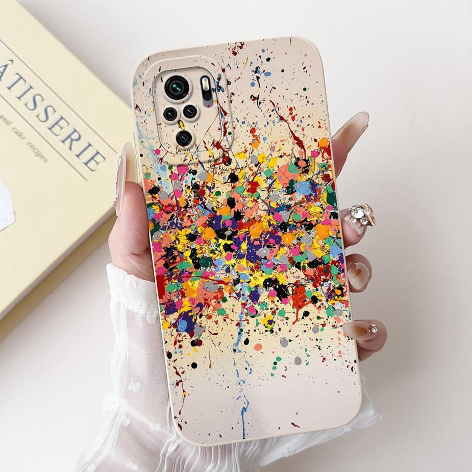 For Xiaomi Redmi Note 10 4G Case Note 10S Cute Rabbit Cartoon Back Cover Soft Silicone Phone Case For Redmi Note 10 Pro Max Bags
