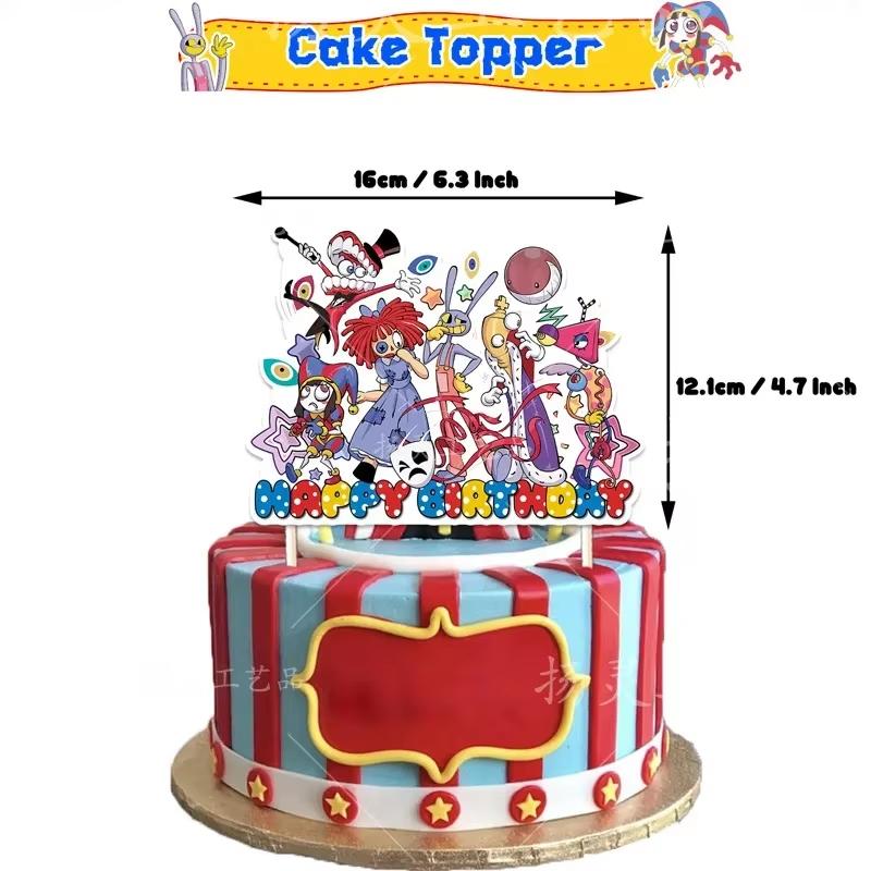 Incredibili Decorazioni per Festa di Compleanno Digitalizzate Stoviglie da Circo Tazza Piatto Tovaglioli per Bambini Photo Booth Forniture per Festa Baby Shower