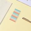 200 Sheets Morandi Transparent Fluorescent Index Tabs Pet Arrow Flags Sticky Note For Page Marker Planner Stickers Office School