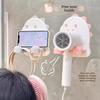 Cute Bathroom Home Creative Small Dinosaur Hair Dryer Holder