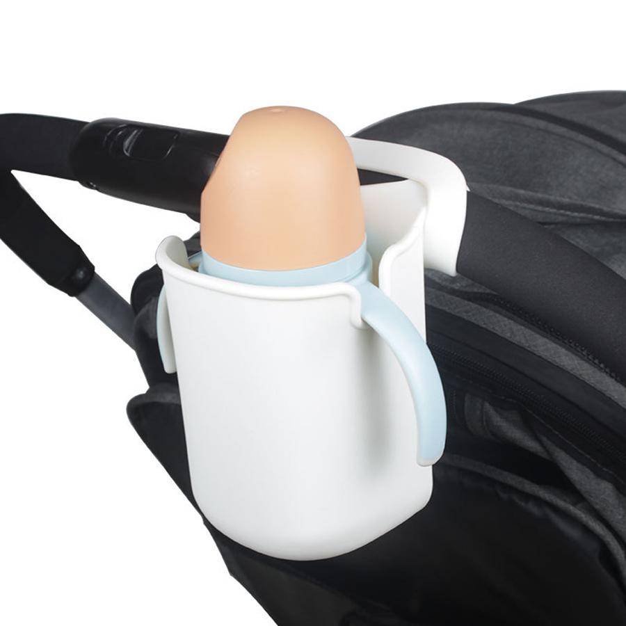 

Мягкий силиконовый держатель для стакана для детской коляски, аксессуары, универсальный гибкий держатель для бутылочки, детский держатель для телефона на велосипеде розовый