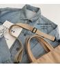 Women's Large-Capacity Corduroy Tote - Versatile Crossbody, Shoulder, Handbag for Commuting and Casual Use