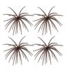 4Pcs 6CM/1.9G 10.5CM/4G Soft Sea Urchin Lure with Swimming Skirts Artificial Tentacle Creature Bait Saltwater Freshwater Trout Fishing Accessories