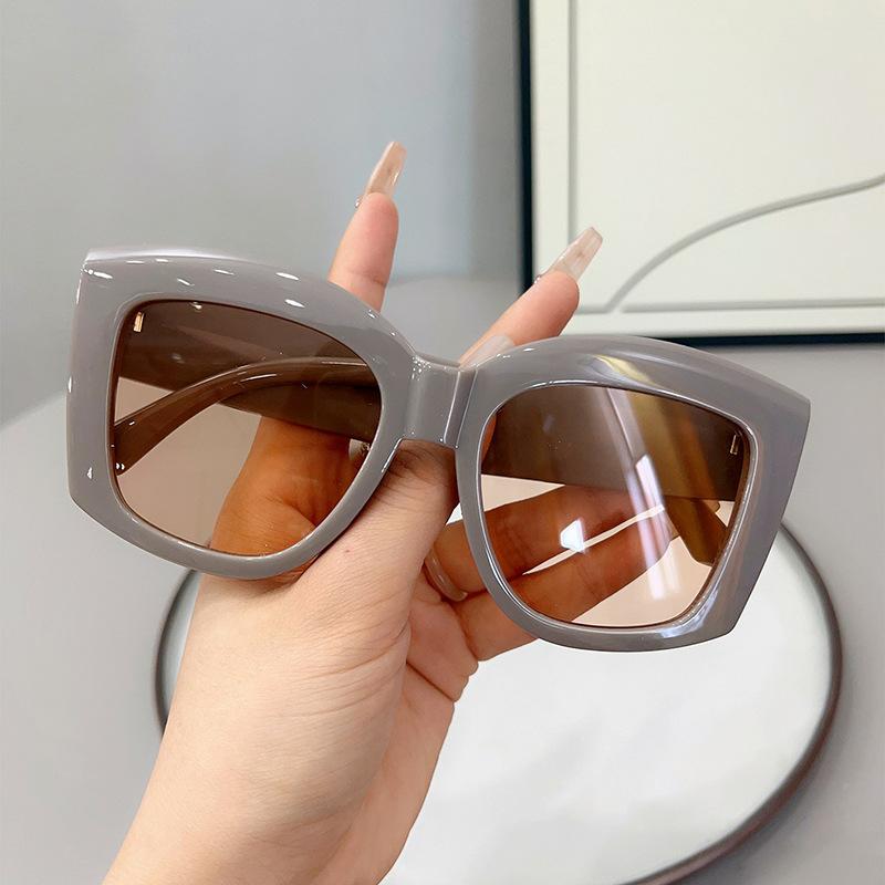 Oversized Square Eyeglasses Frames New Vintage Women Eyewear Trendy Fashion Designer Spectacles Uv400