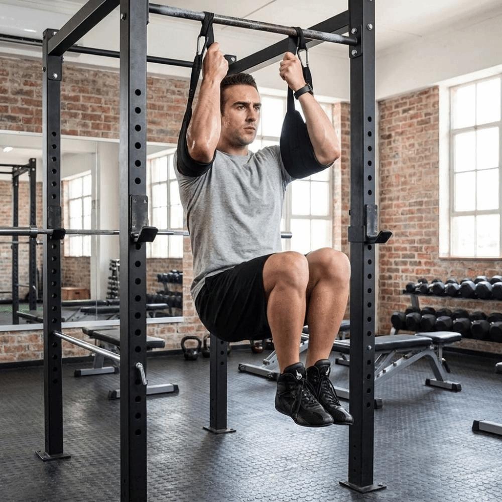 Atmungsaktive Hängende Bauchmuskelgurte Langlebige Trainingsgurte Klimmzug Bauchmuskelgurte Training