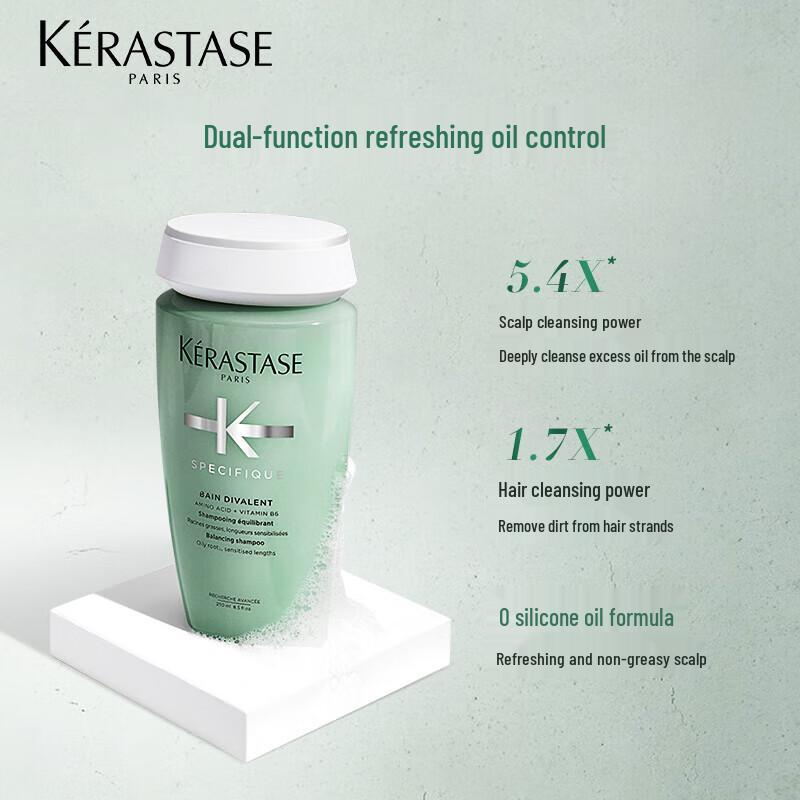 Kérastase Dual-Action Shampoo & Camellia Hair Oil Set