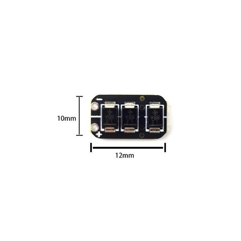 1Pcs 3-6S Tvs Module Transient Voltage Suppressor Filtering Suppression Board For Rc Fpv Racing Drone Capacitor Parts