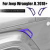 Side Leaf Plate Air Vent Inlet Decor Cover Trim For Jeep Wrangler JL 18+ Purple