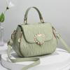 Women's Bag Fashion Lock Shoulder Square Women Handbags Casual Simple Handheld Diagonal Straddle Bag Shopping Messenger Bag