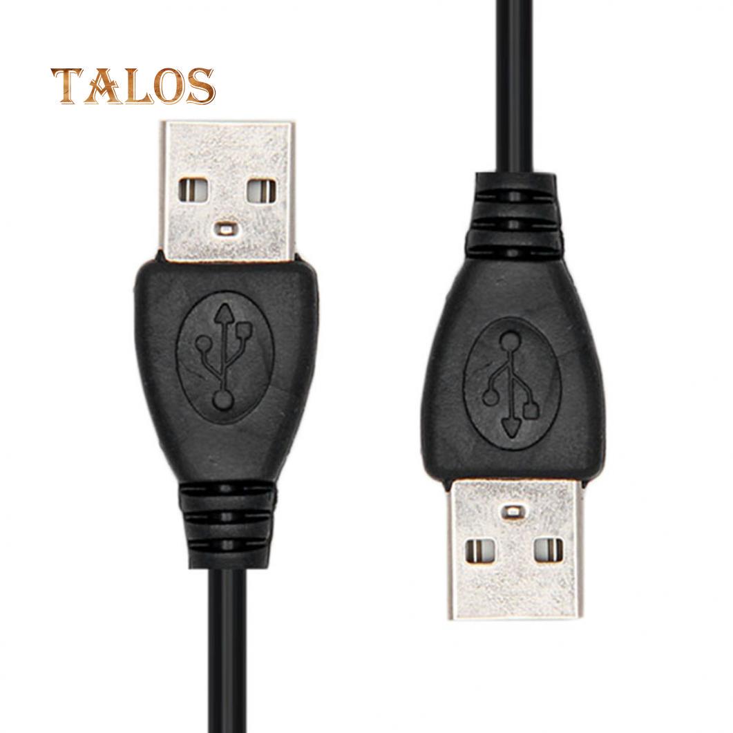 Черный USB 2.0 между мужчинами и удлинителем — фото 3