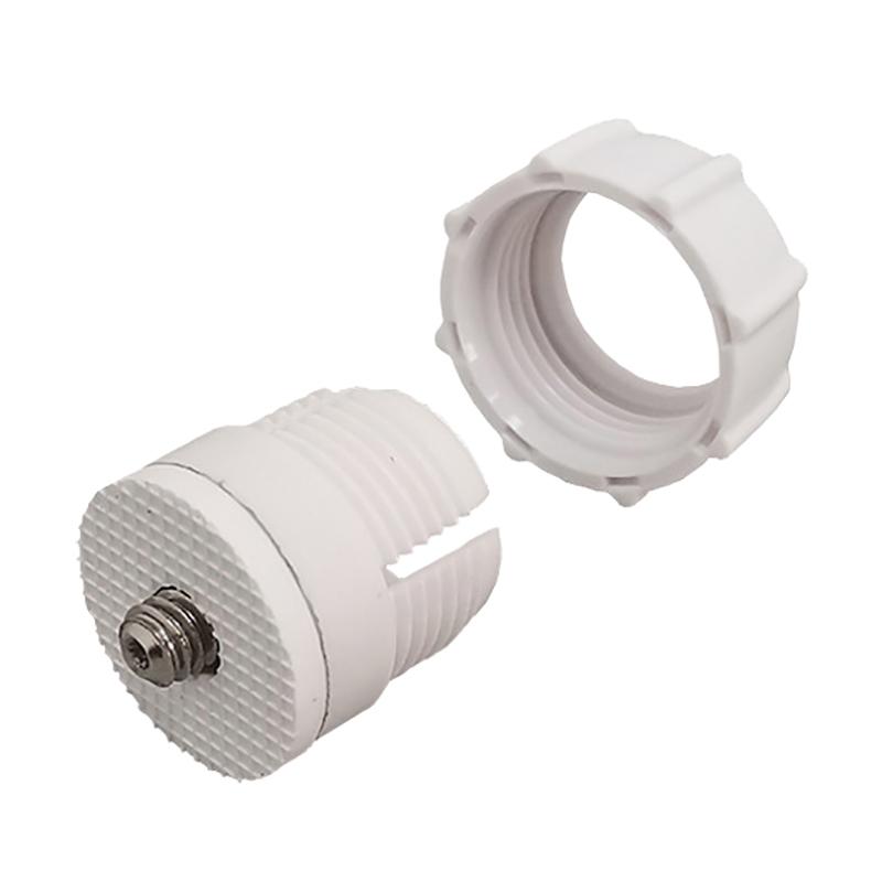 1/4 Screw To 17Mm Ball Head Mount Interface Plastic Joint Adapter For Phone Camera Car Mounting Tripods Monitors Gps Bracket