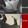 Front Fog Light Lamp Eyebrow Cover Trim For Toyota Corolla Cross -2024 2025 Chrome Car Foglight Eyelid Trims Accessories