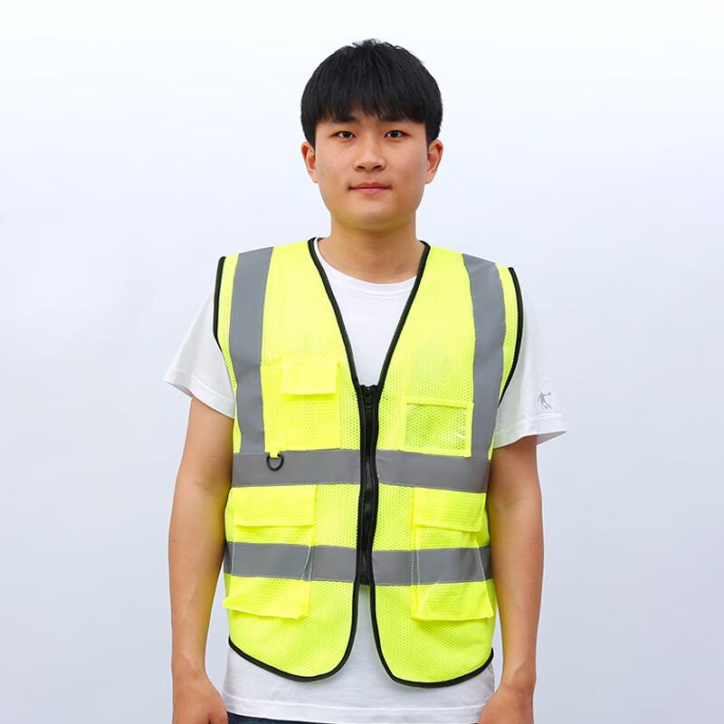 Lieve Reflective Safety Vest with Multi-Pockets