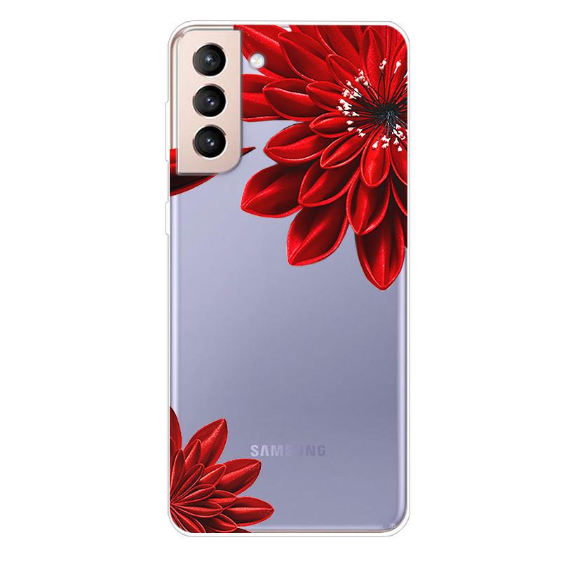 For Samsung S21 FE Case TPU Silicone Soft Clear Case for Samsung Galaxy S 21 / S21 Plus 5G Cover S21 Ultra FE Transparent Coque