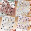 Q Version Embossed Nail Art Stickers for DIY Pen Holders & Water Cups Decoration