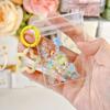 Cartoon Doll Gift Storage Bag Keychain Transparent Five-Pointed Star Pendant Toy Doll Gift Bag Children Toy Doll Storage Bag