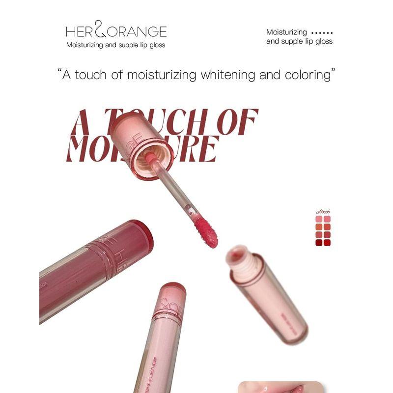 HERORANGE - Water Light Lip Glaze - 5-8