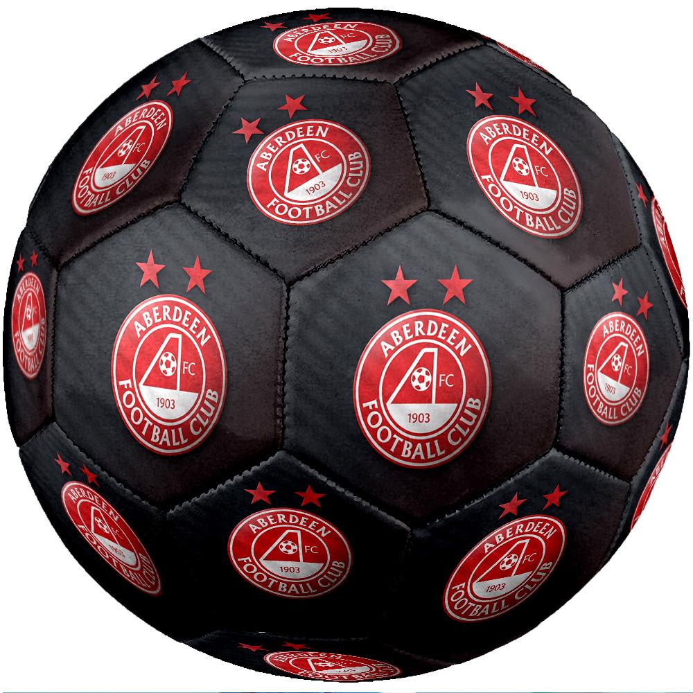 Aberdeen FC Size 5 Standard Football Durable Training Match Soccer Ball for Adult Outdoor Sports