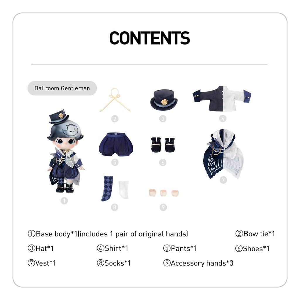 POP MART DIMOO Gentleman Series Action Figure 1/8