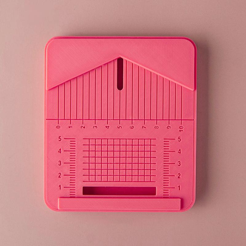 Steckerstift-Einbettungswerkzeug für Polymer Clay Ohrring-Gitterabdeckung Ohrring-Bohrständer Tonformen Pla Führungslöcher-Maker mit Staubbox