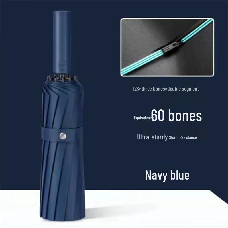 Xi Meng Yuan Fully Automatic 60-Rib UV Protection Umbrella