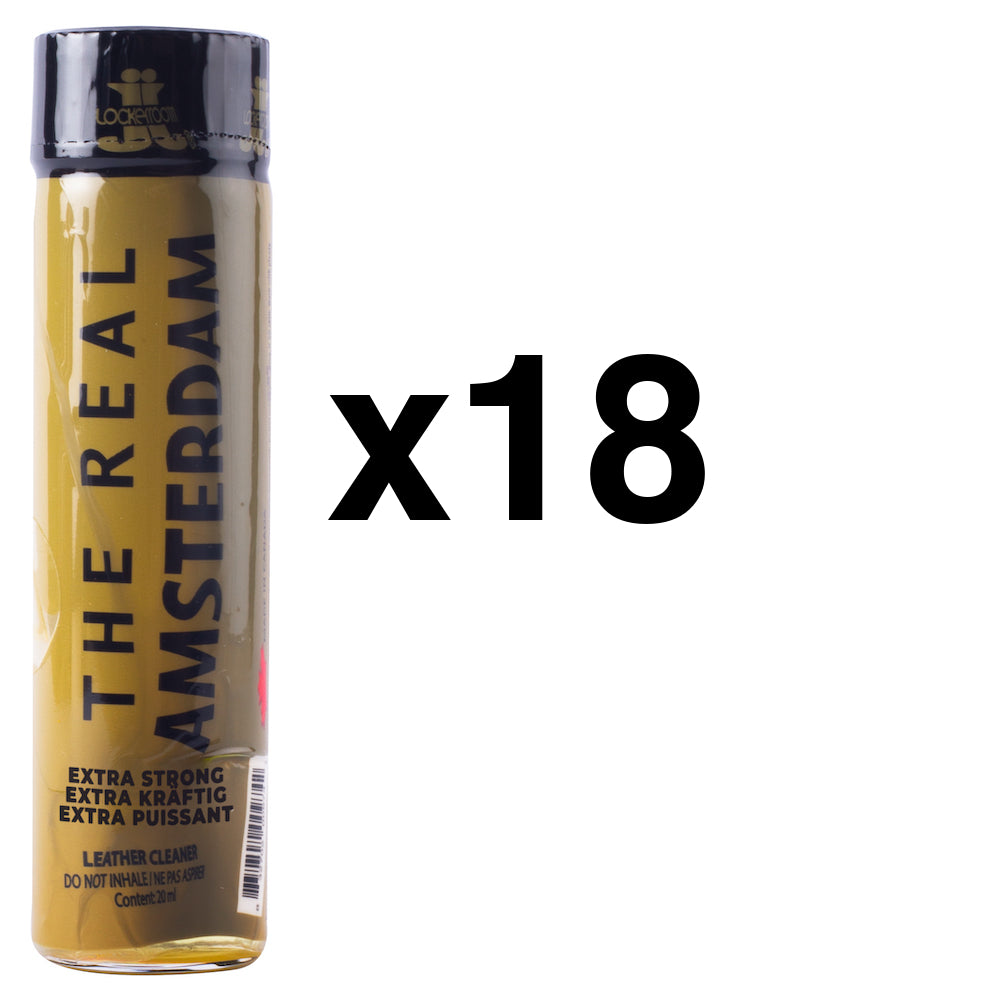 THE REAL AMSTERDAM Tall 20ml x18 - Locker Room - LC Packs