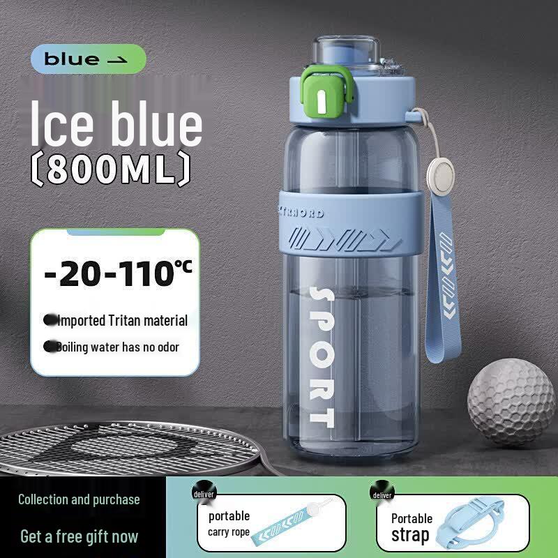 Youluo 2026 Kids Sports Water Bottle with Straw
