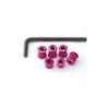 Sugino 703 Aluminum Double Bolt Set Pink Medium