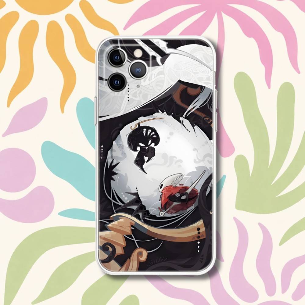 S-Silksong H-Hollow Knight Phone Case For iPhone 17,16,15,11,12,14,13 Pro Max Plus Mini X,XS,XR,7,16E Air Transparent Cover