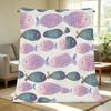 Minimalist Solid Flannel Blanket Soft Skin-Friendly Warm Throw, Perfect for Home, Leisure, Halloween & Christmas Cozy Decor