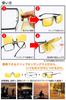 [SOXICK] Clip-on Sunglasses, Clip-on Polarized Sunglasses, Flip-up, Clip-on Style, Polarized Lenses (Yellow)