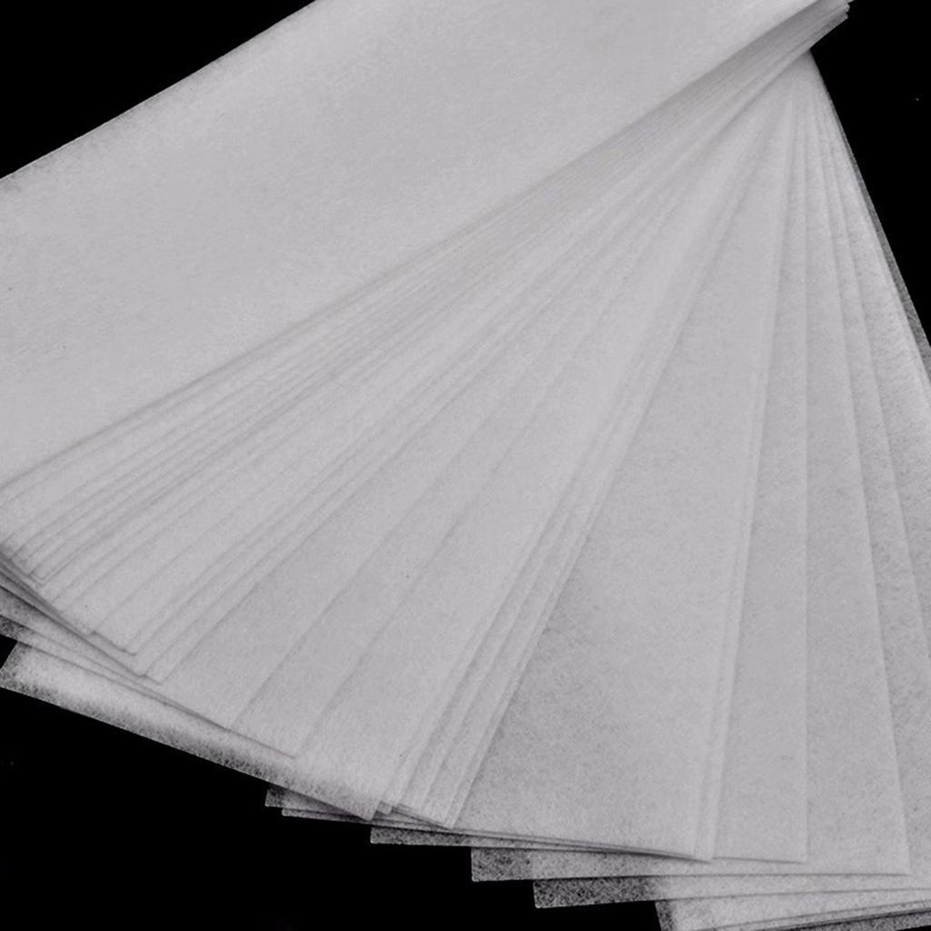 50pcs Wax Strip Depilatory Paper Easy To Use Professional Auxiliary Tool Suitable for Many Body Parts