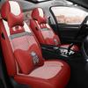 Bestune Cartoon Car Seat Cushion: Universal Leather-Linen Wrap for All Seasons